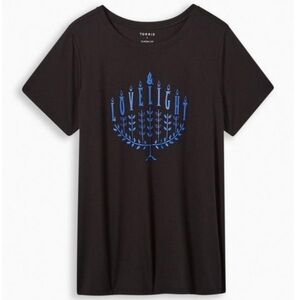 Love Light Menorah Everyday Signature Jersey Tee